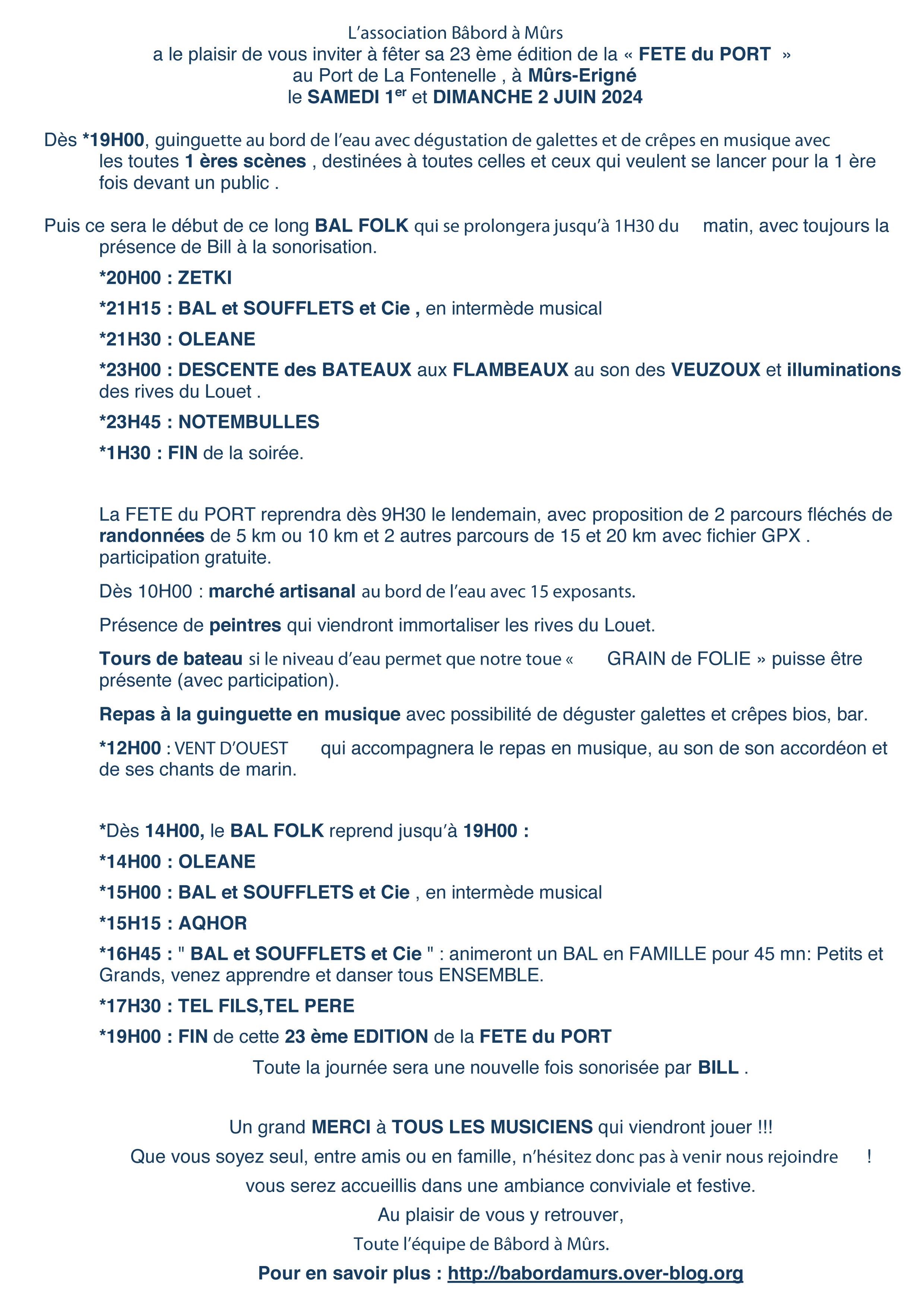 Programme