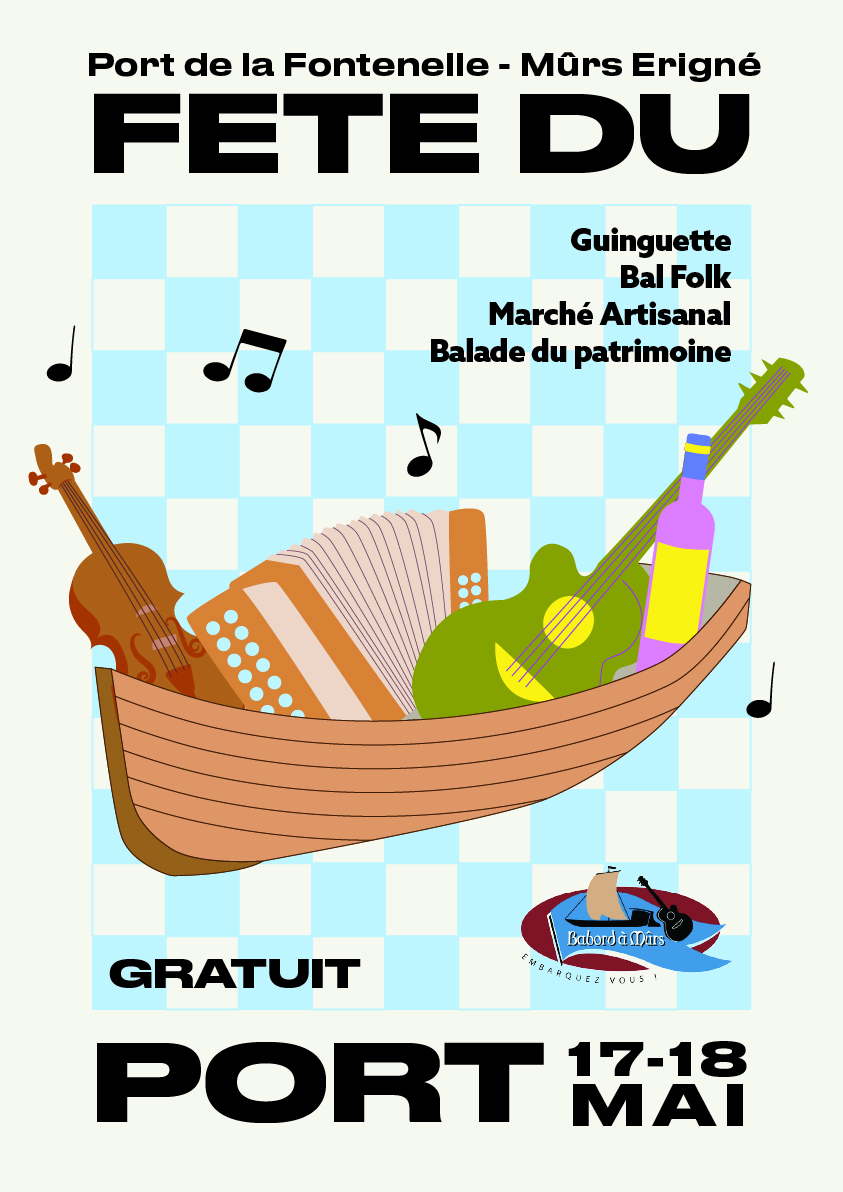 Affiche Fete du Port 17 18 Mai 2025 Chloe FDP 25 V03 100