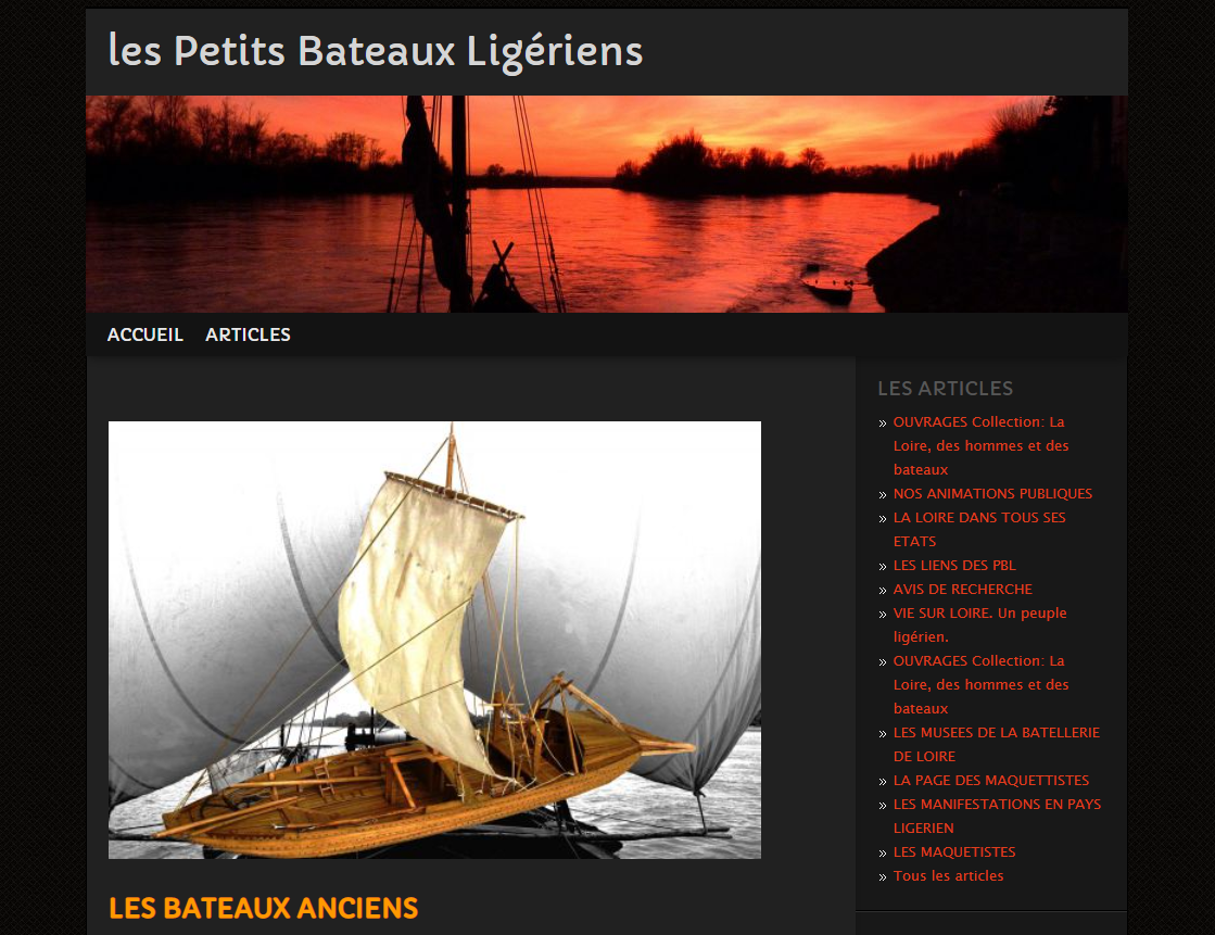 Les petits bateaux ligériens